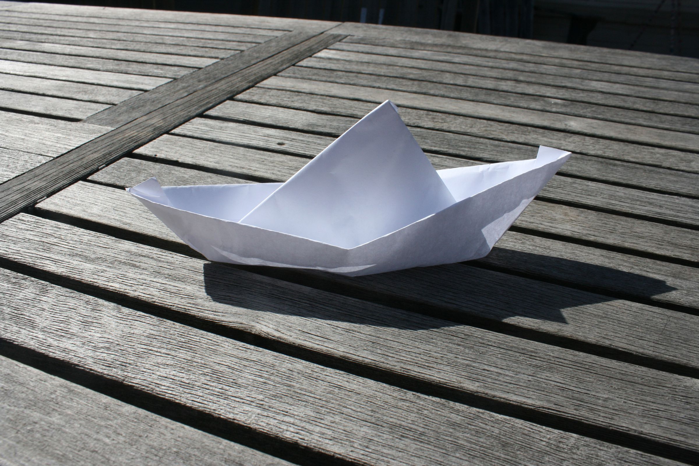 Make a Floating Boat Out of Paper