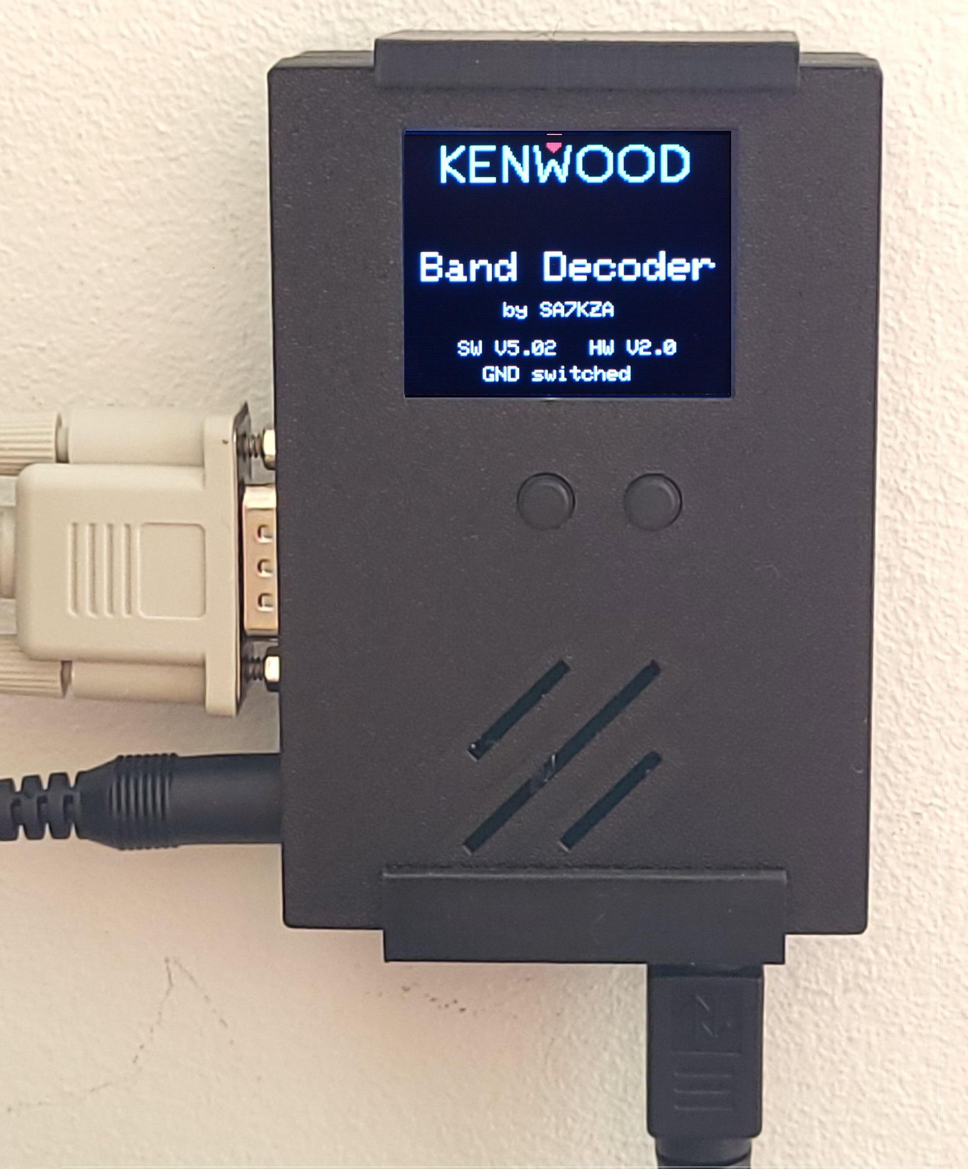 Kenwood TS-890/ ICOM IC-7300MK2 Band Decoder : 8 Steps (with