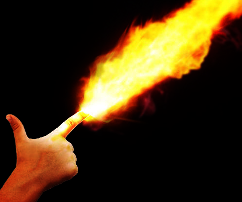 How to Make a Burning Hand ? | Tutorial