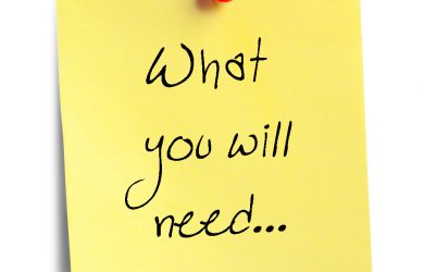 You Will Need