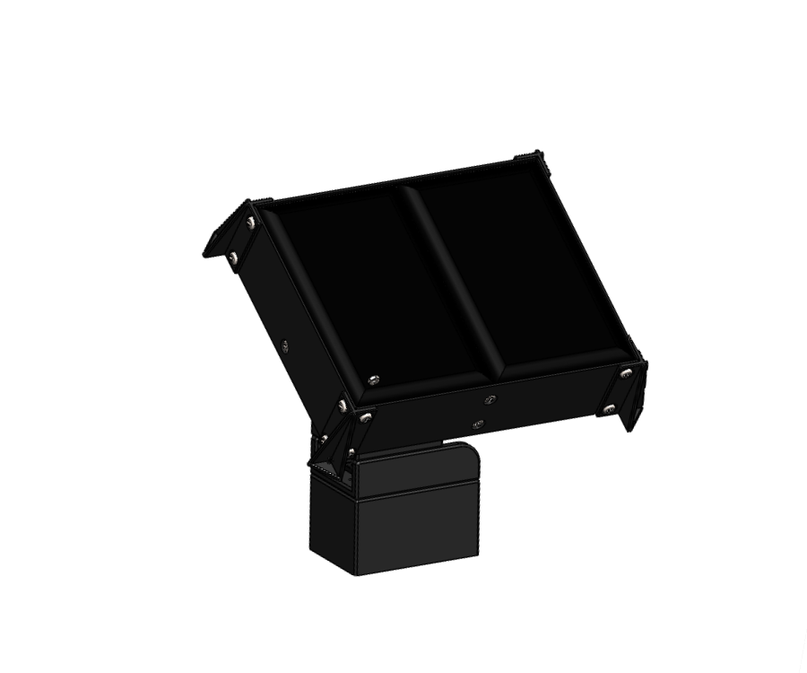 IOT123 - SOLAR TRACKER - TILT/PAN, PANEL FRAME, LDR MOUNTS RIG