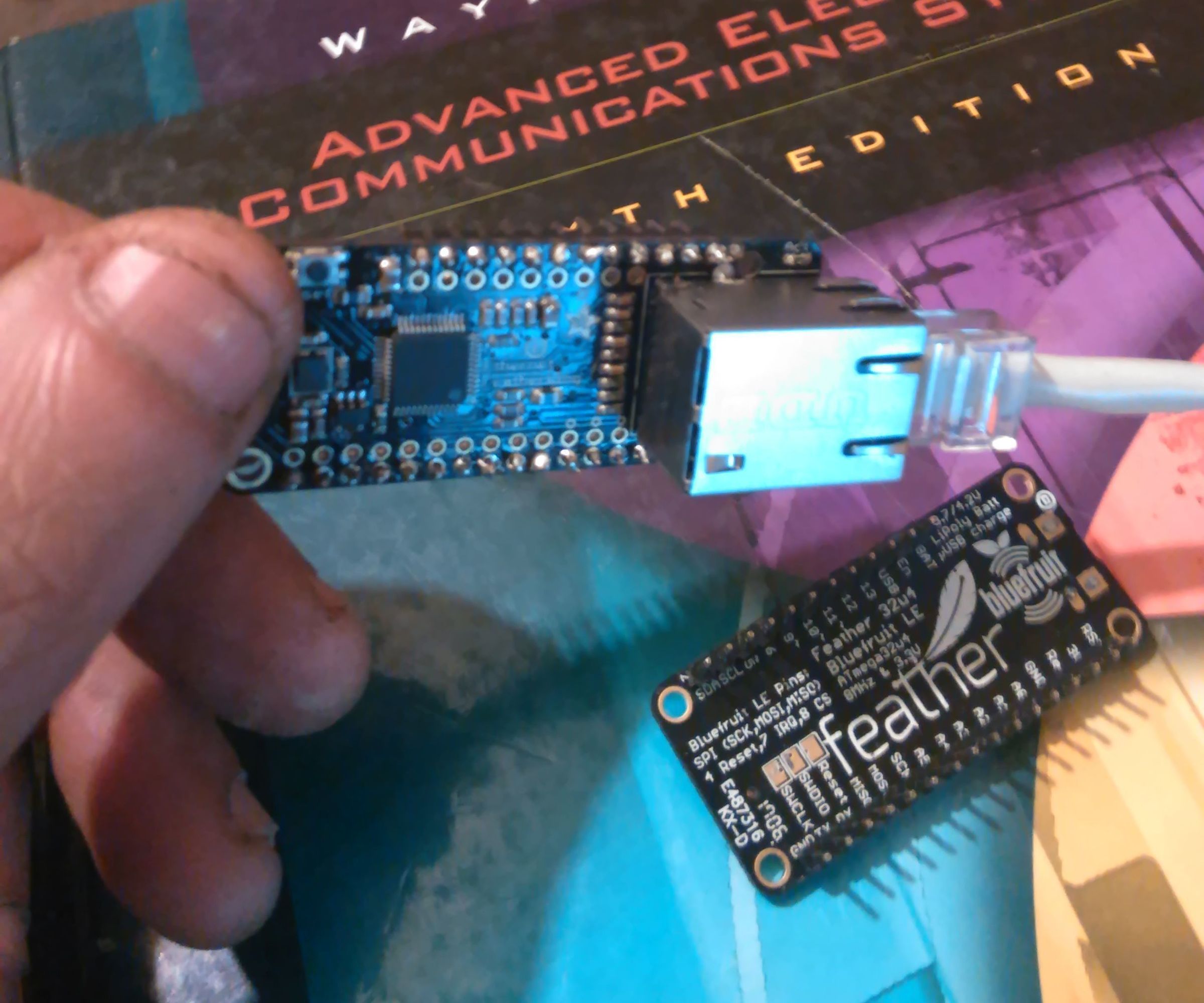 Featherwing Ethernet Mysql Datalogger