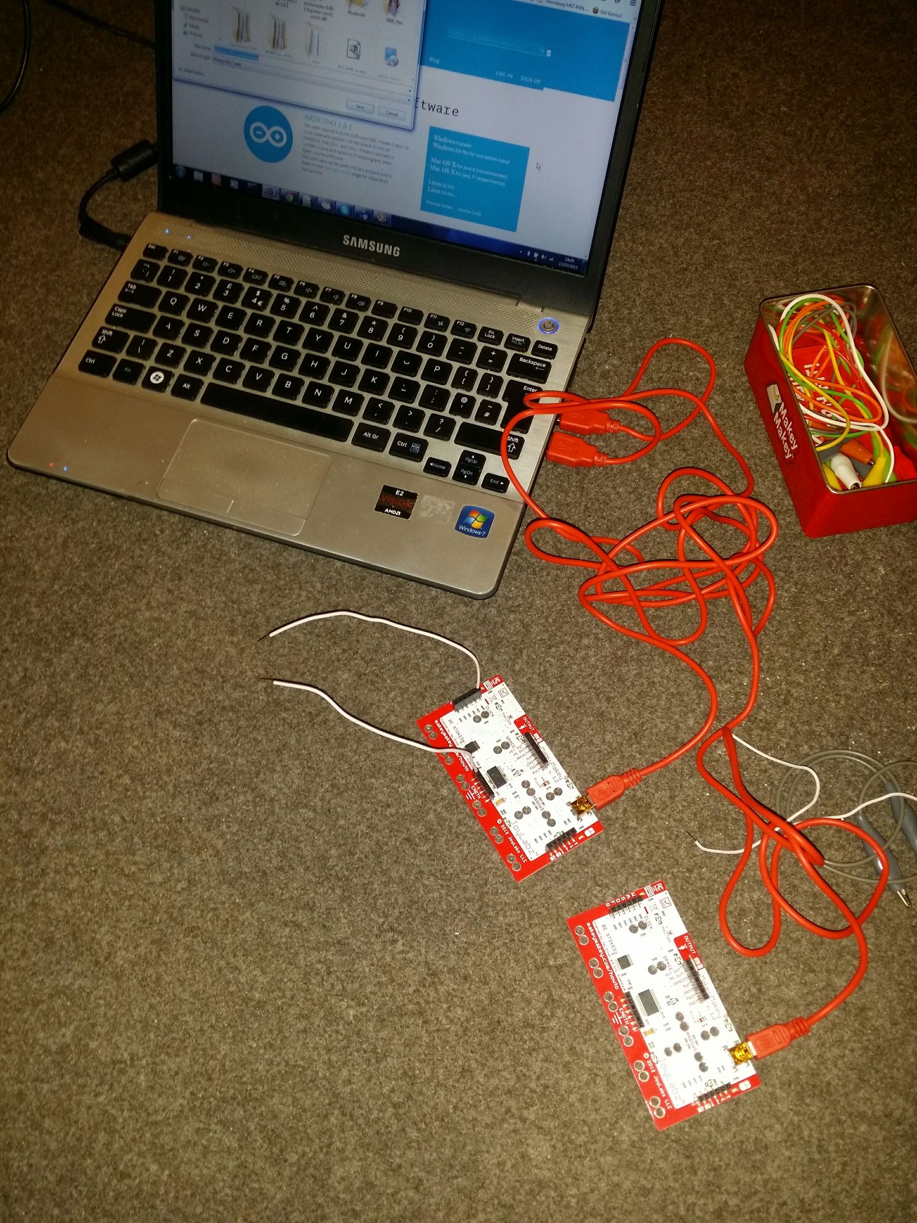 Dual weild MakeyMakey - even more inputs!