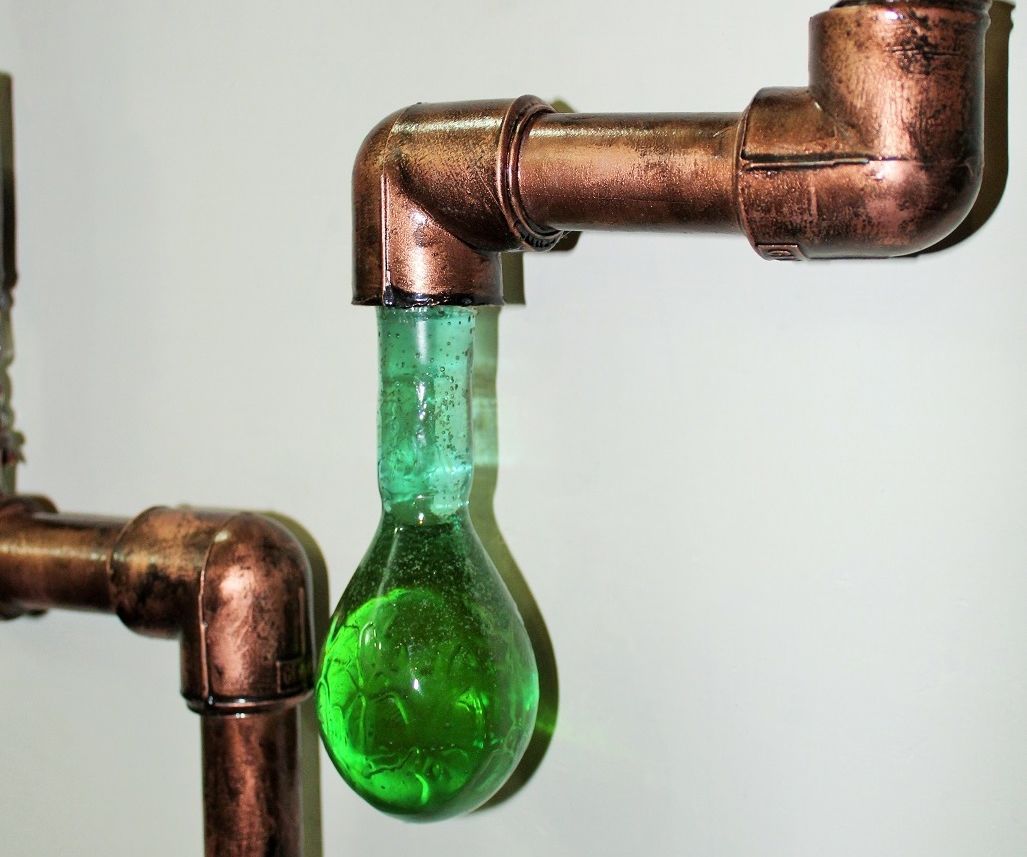 Liquid Light Steampunk Art