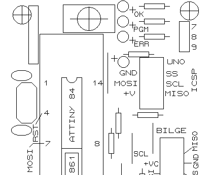 ATtiny 84 & 85 Programmer