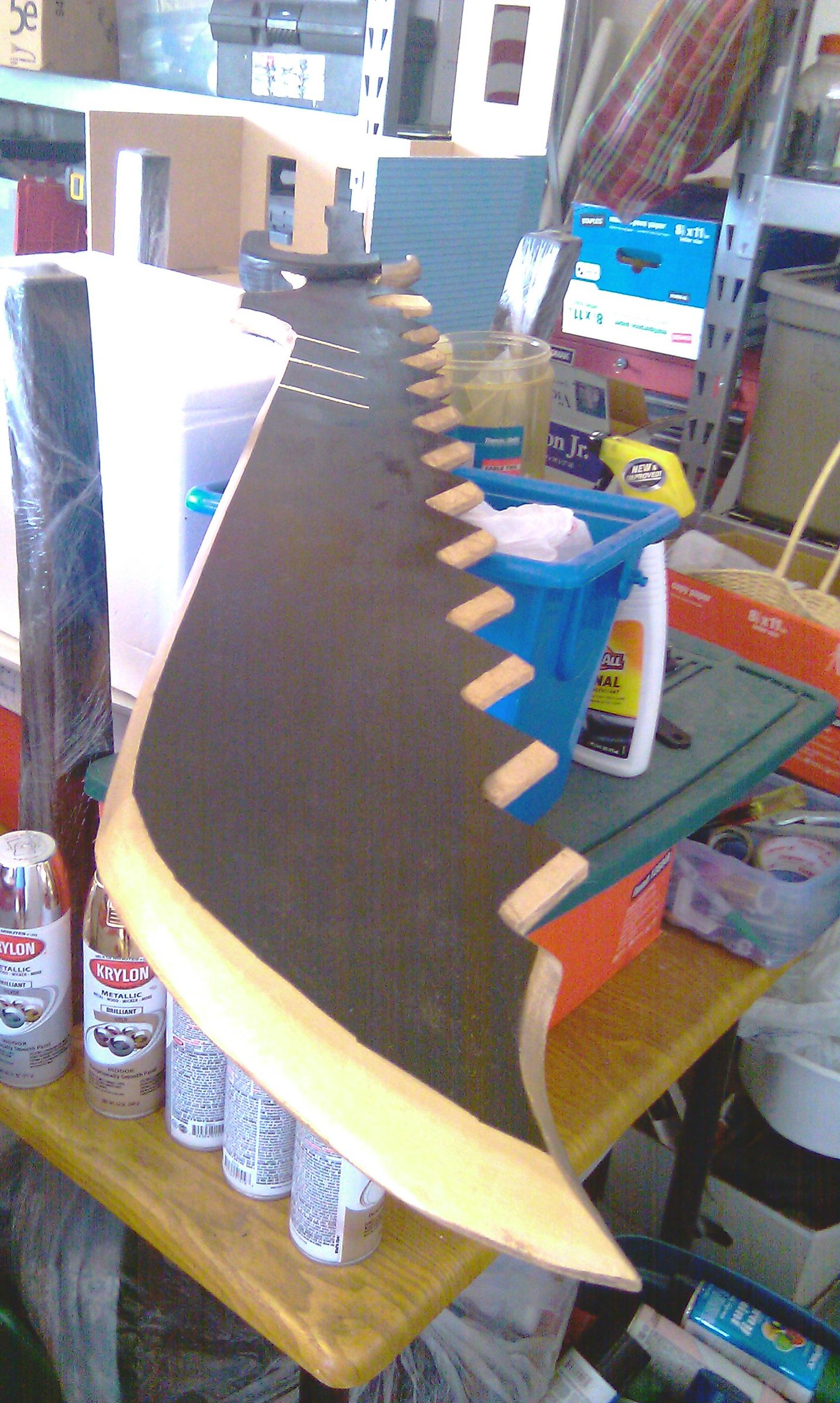 Black Gold Saw Sword : 7 Steps (with Pictures) - Instructables