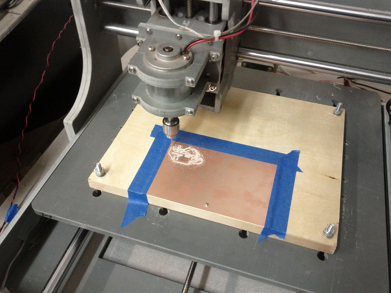 Make Your Own PCBs on an Inexpensive Desktop CNC Mill