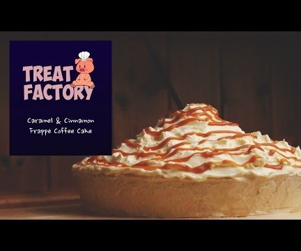 Caramel & Cinnamon Frappé Coffee Cake