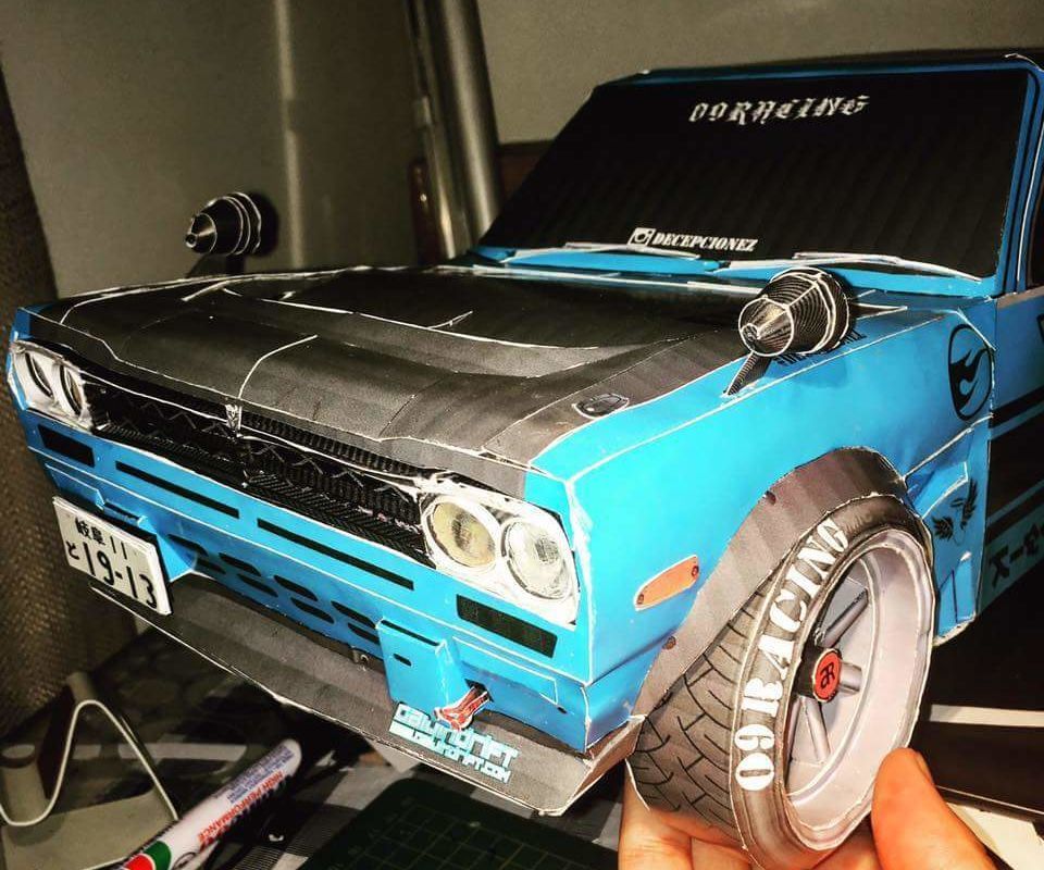 From 3d Model to Papermodel