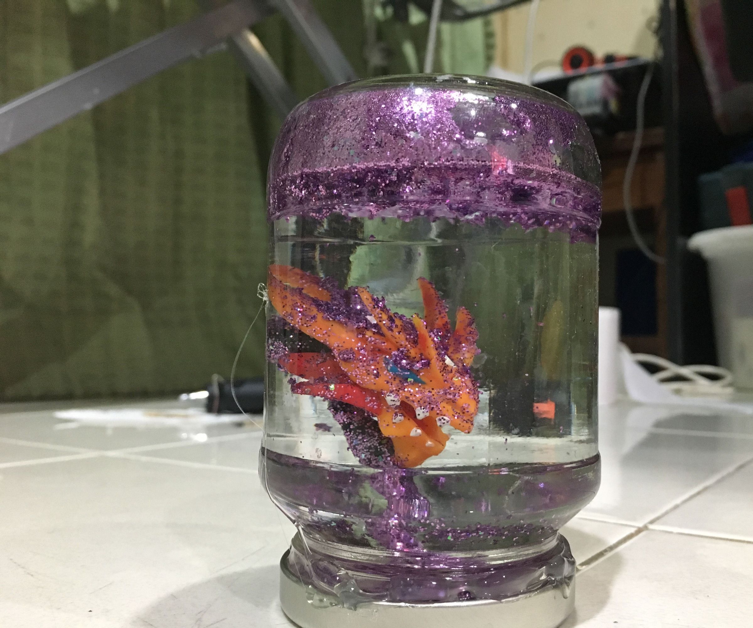 MYTHICAL DRAGON SNOW GLOBE