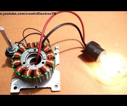 Make a Powerful Generator From a Dead BLDC Motor: