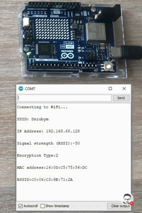 Display WiFi Connection Info in Serial Monitor