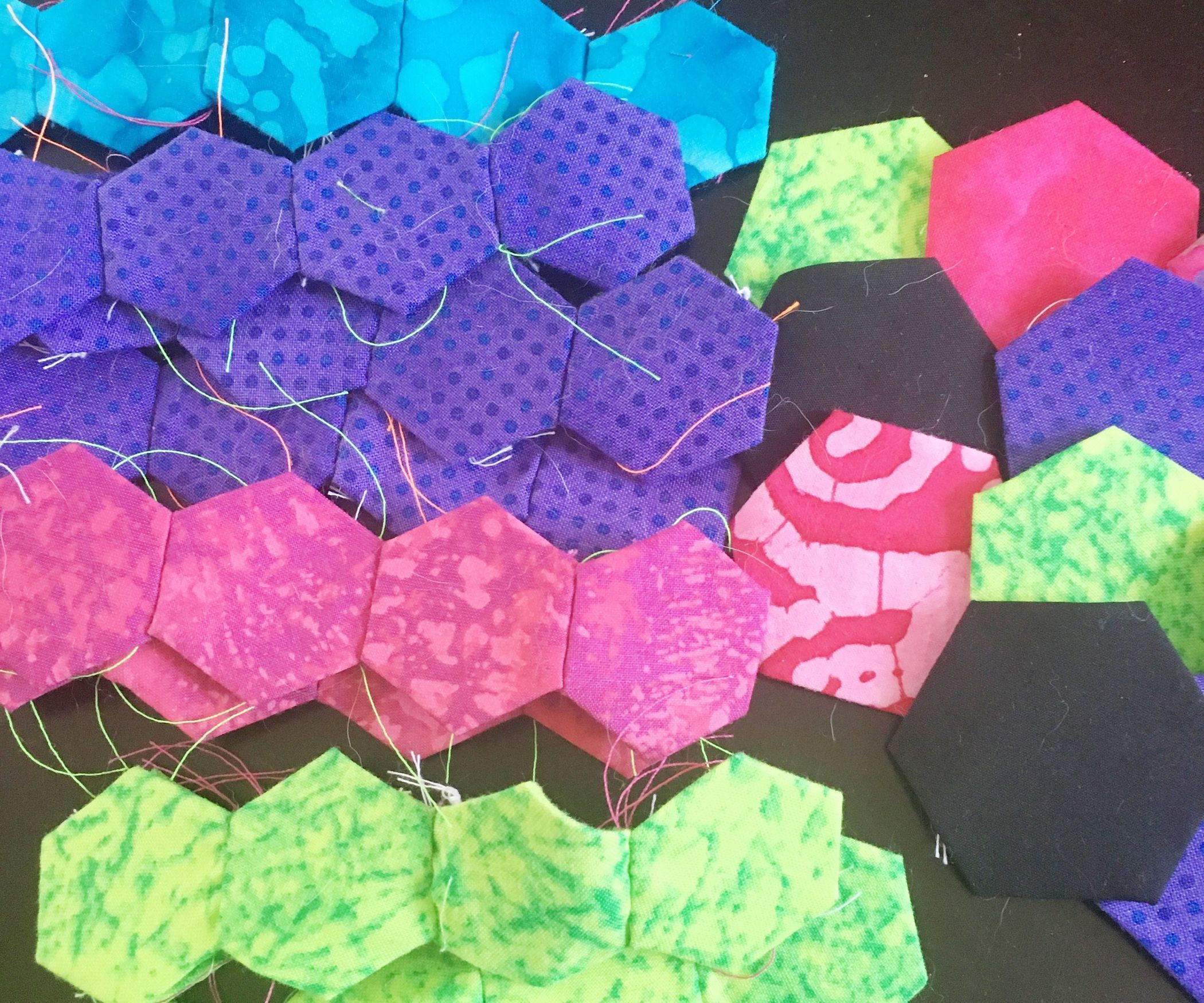 Hand Sewing Hexagons 6 Steps (with Pictures) Instructables