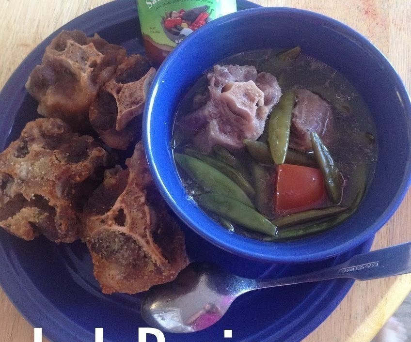Fried Oxtail Soup (Sop Buntut Goreng)