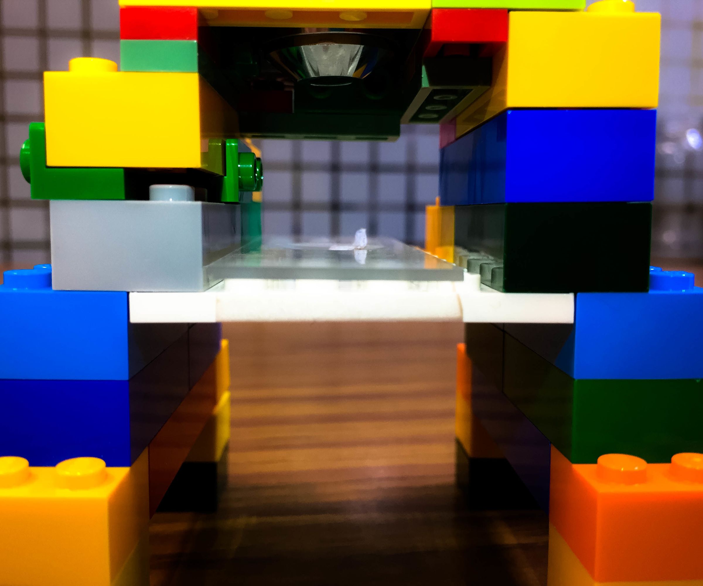 Microscope With LEGO Bricks