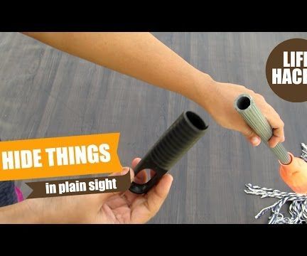 Life Hacks - Hide Things in Plain Sight, Hide Money at Home, Where to Hide Money in Your House