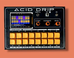 Acid Drip - a Acid Bassline Synth Running on a Raspberry Pi