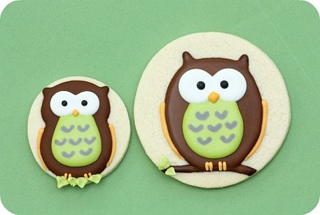 How to Decorate Owl Cookies
