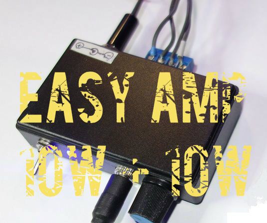 Anyone can make this 10W+10W amplifier