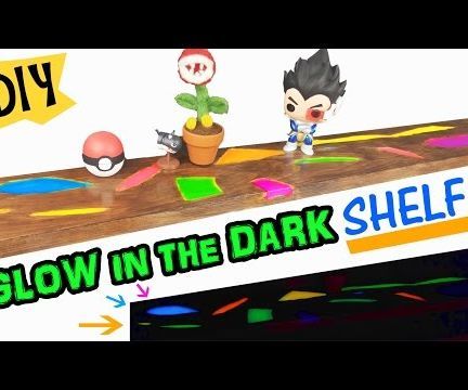 RAINBOW GLOW IN THE DARK SHELF