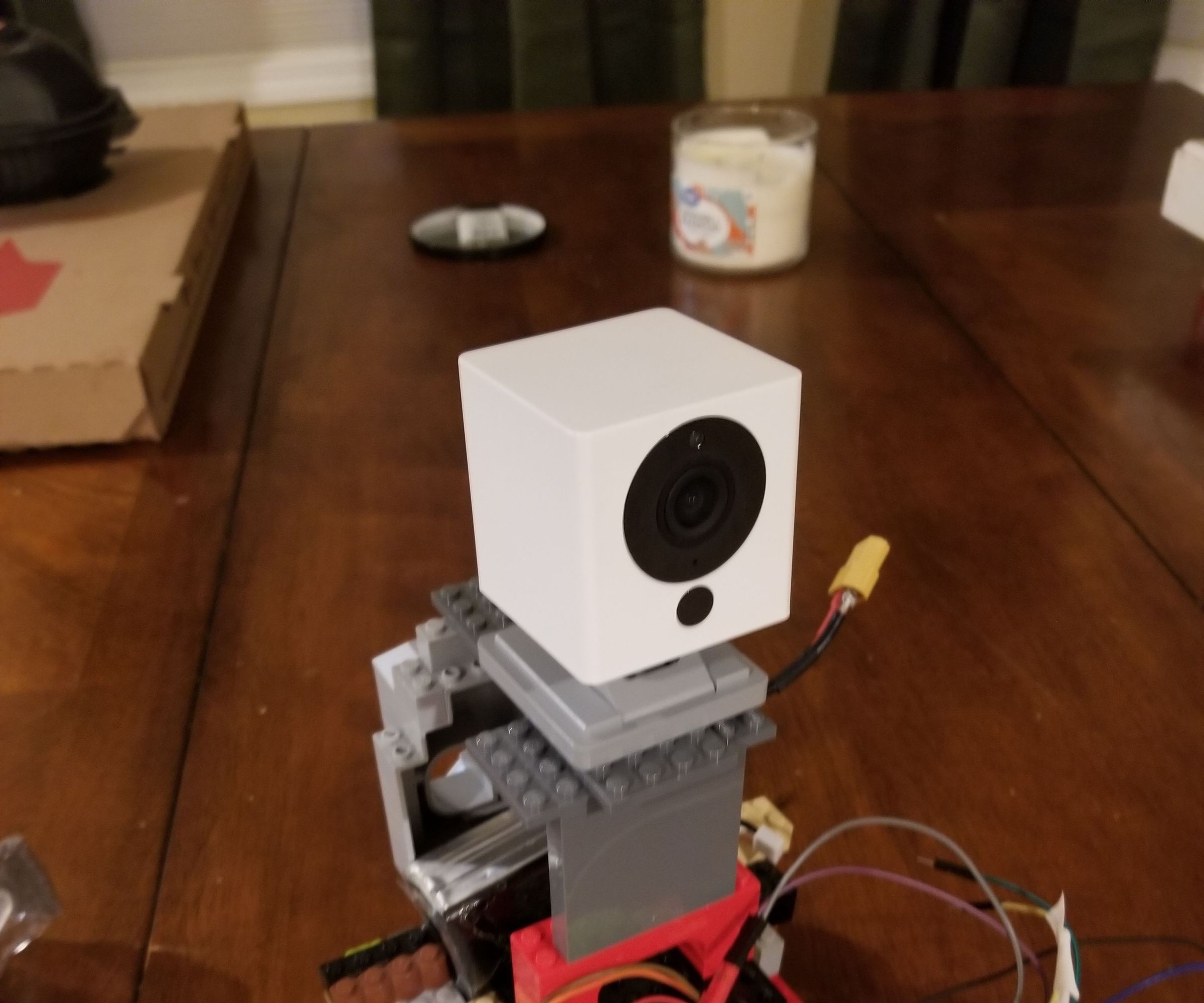 Internet Controlled Security Robot W/ Night Vision