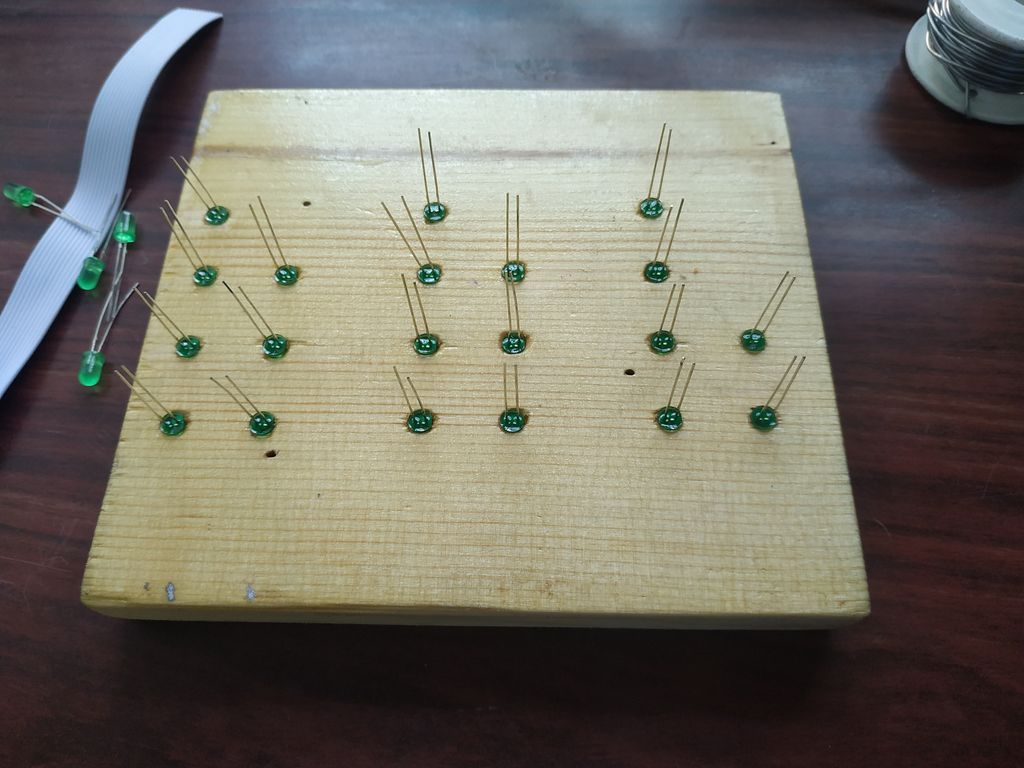 Placing the LEDs