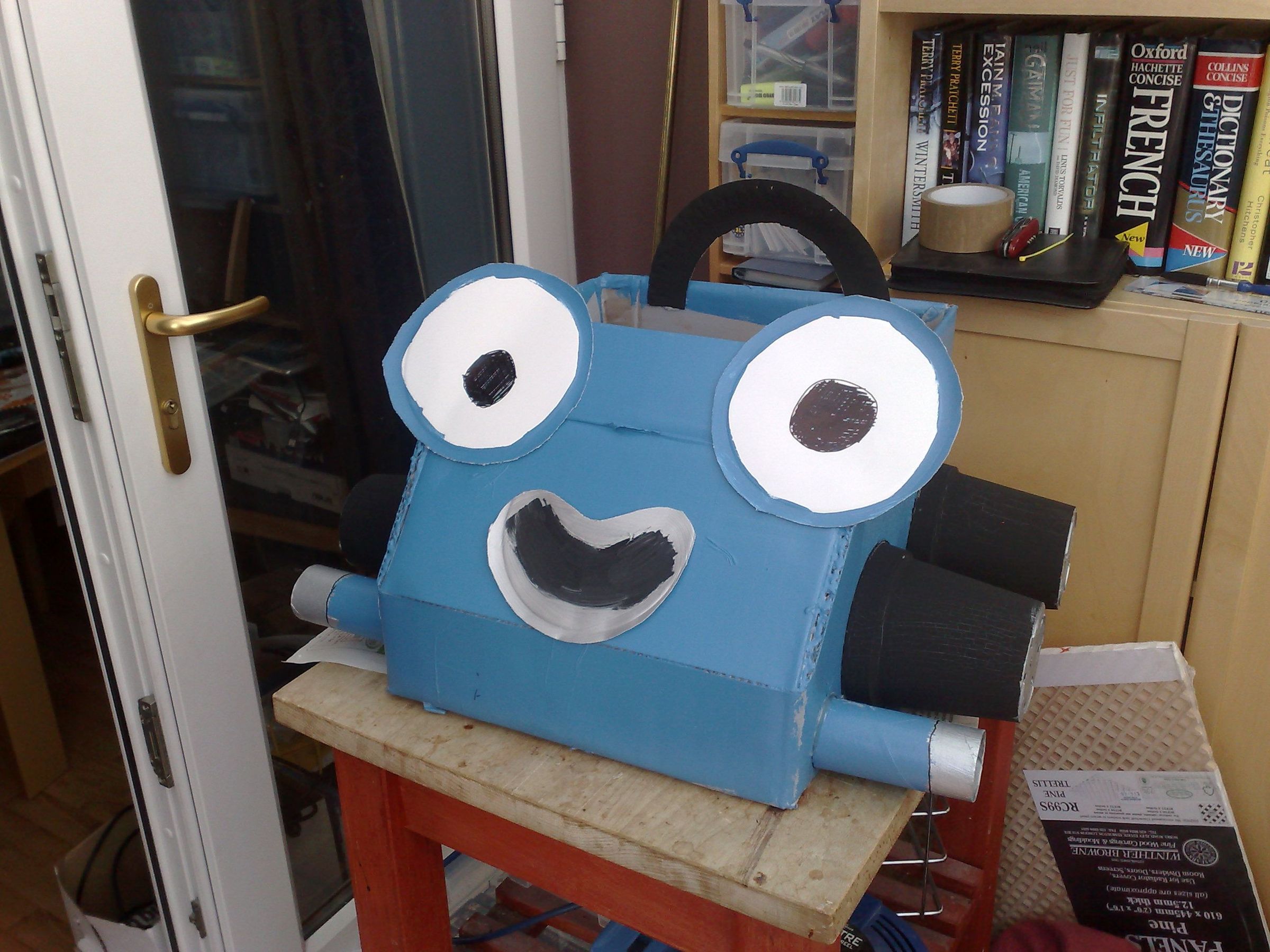 Cardboard  Costume Racer. 