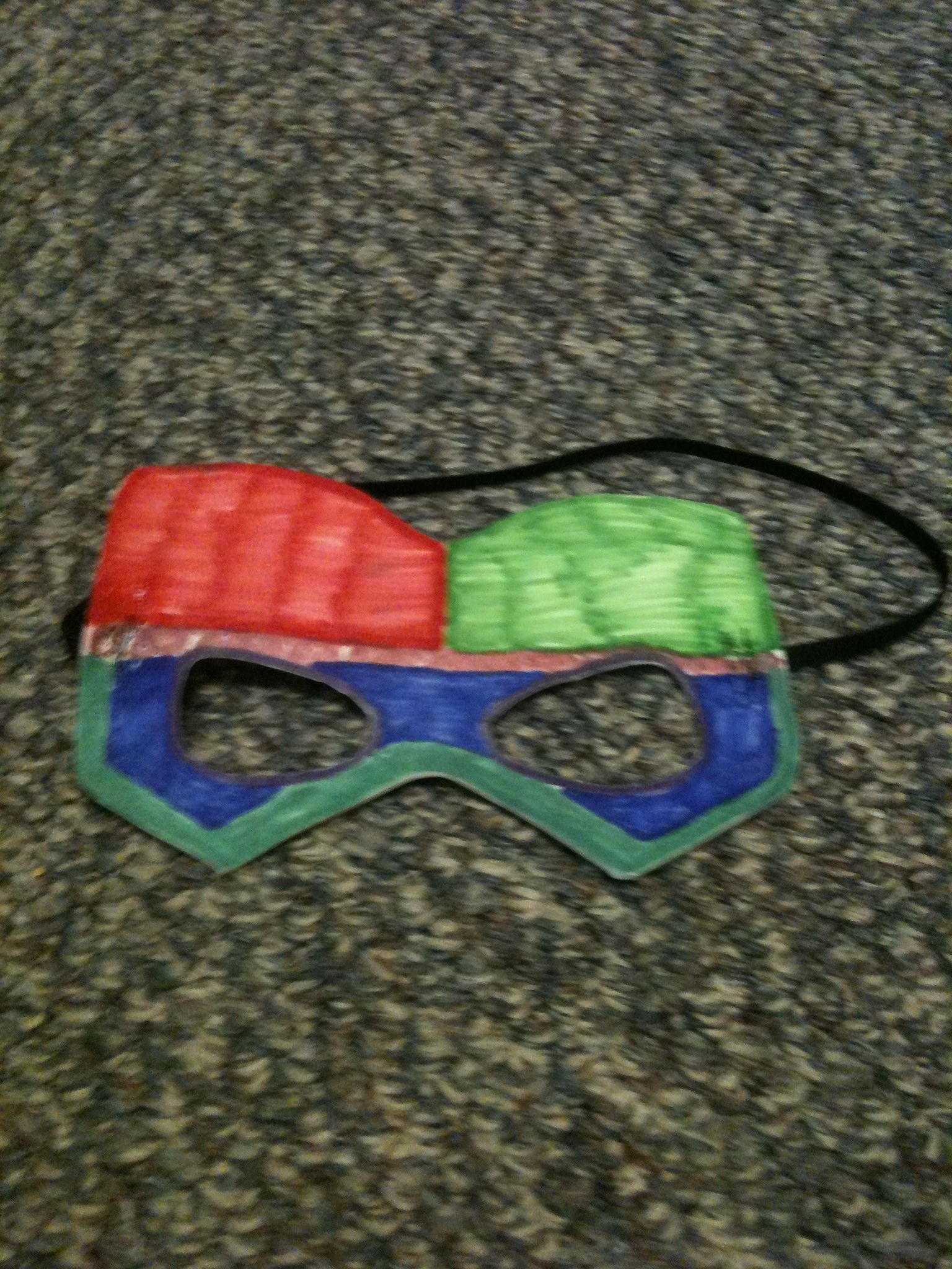 Foam SuperHero Mask