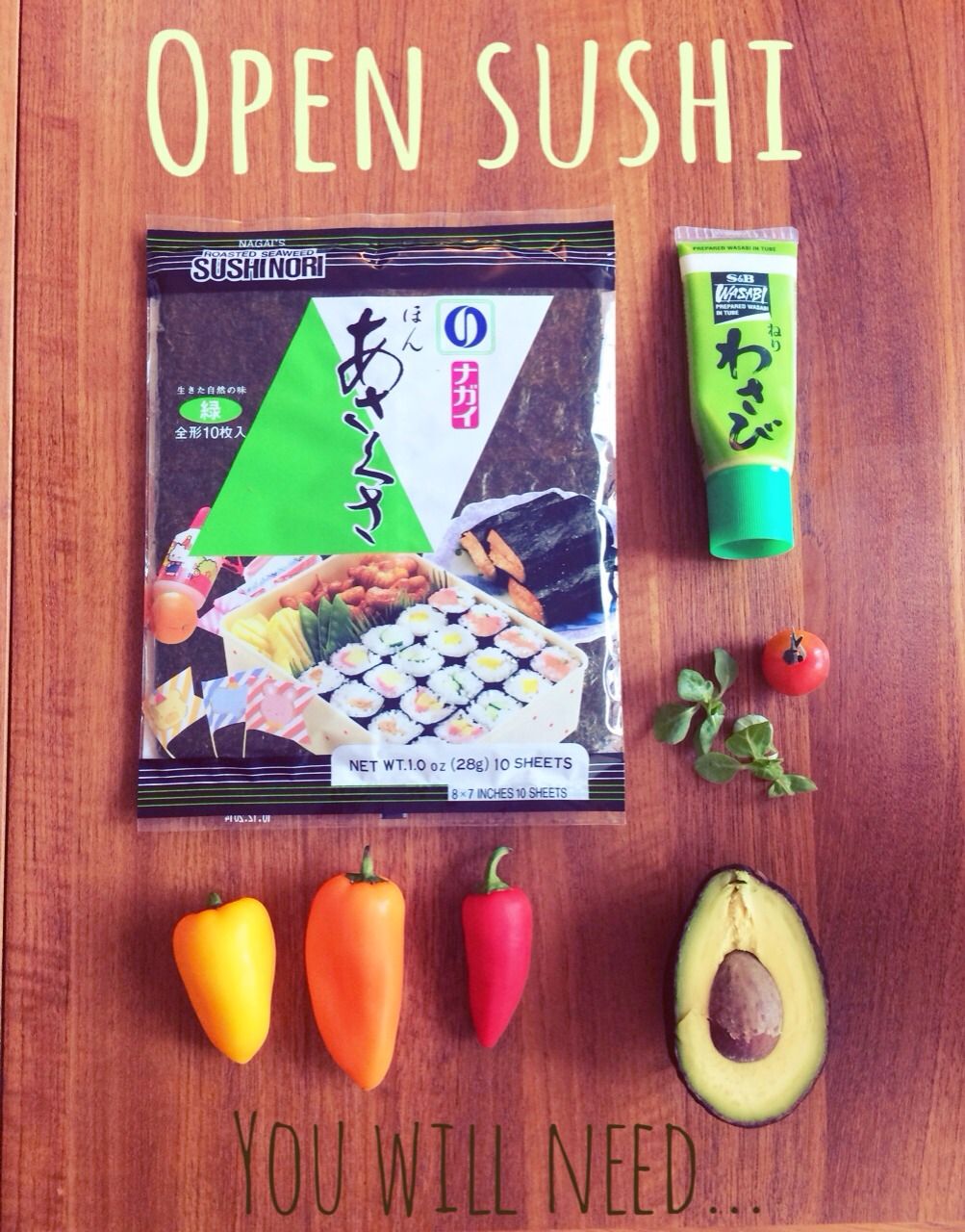 Open Sushi (DIY Sushi)