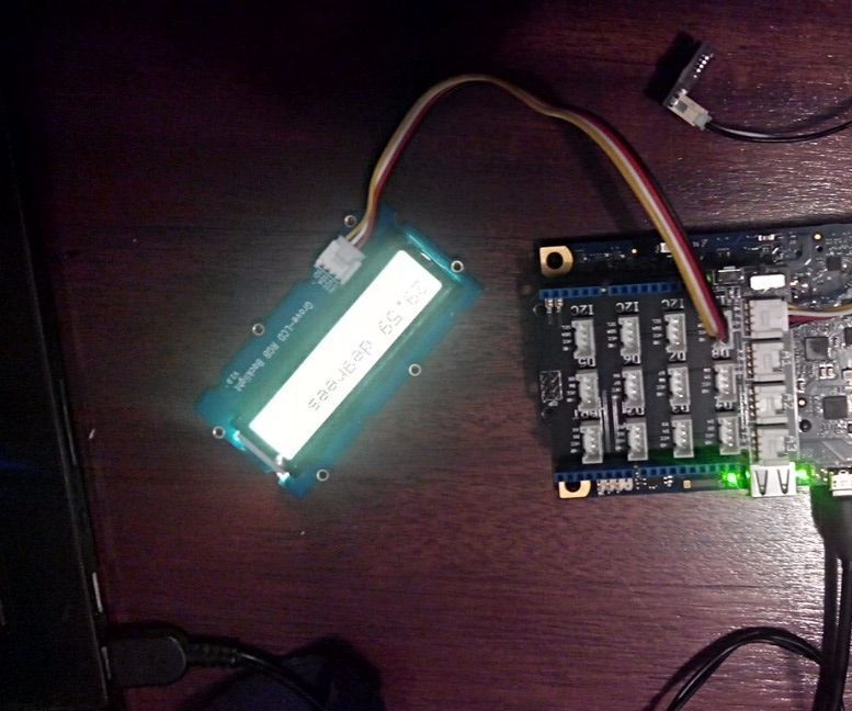 Display Temperature Using Intel Galileo