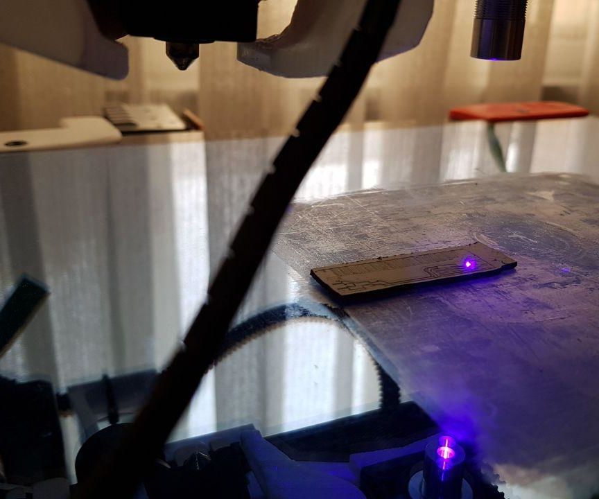 3d Printer Laser Upgrade - Including PCB Etching Tutorial