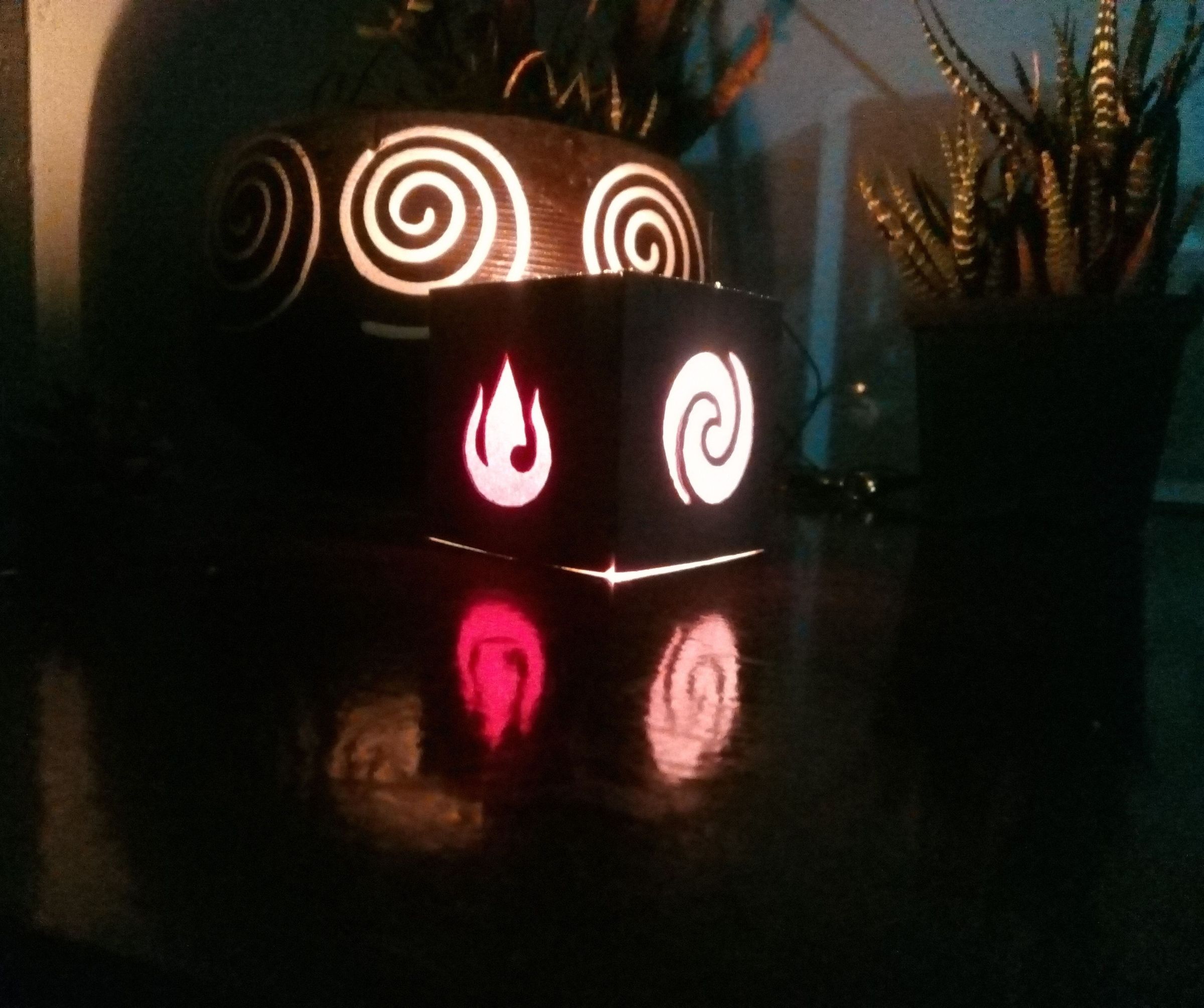 Colorful Cardboard Lampshade