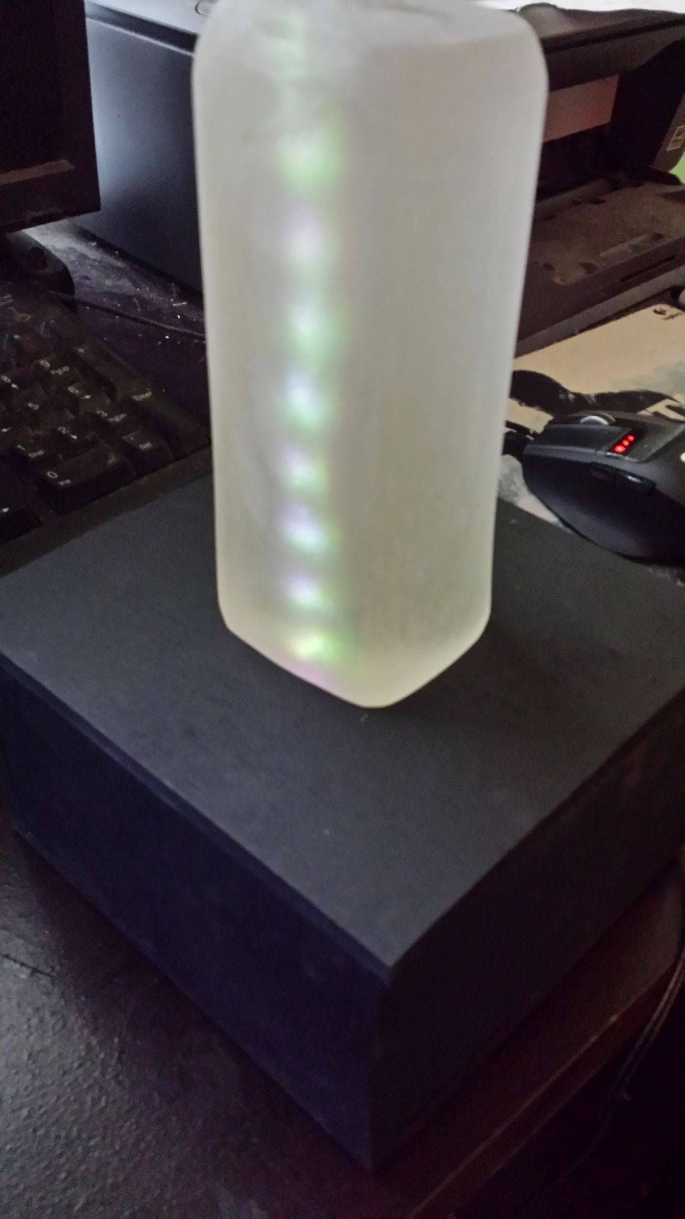 Beat Detecting LEDs in Resin