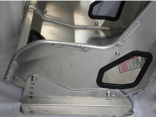 Kirkey Aluminum Racing Seat 38150 - 15 Inch Width, 10-20 Degree Layback, For Dwarf, Legend, Mod Lite Cars