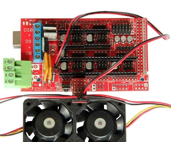 Configuring and Using Reprap Ramps1.4 RRD Fan Extender 3 Steps