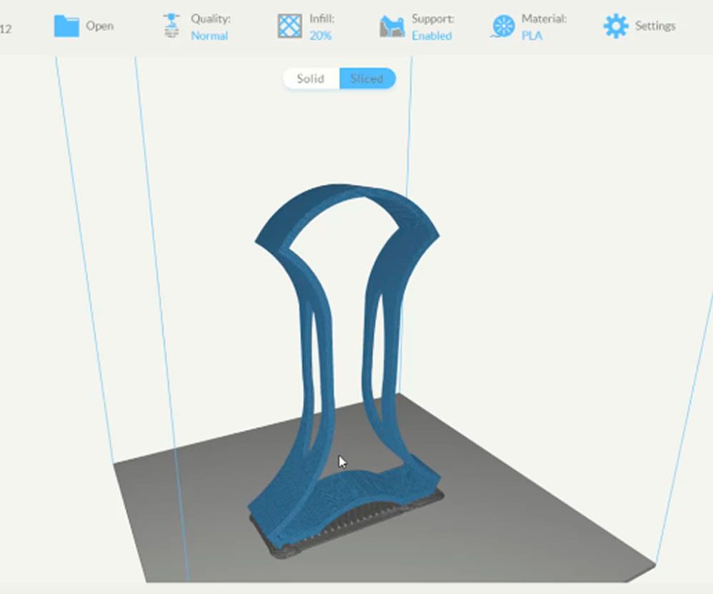 SelfCAD 3D Headset Stand