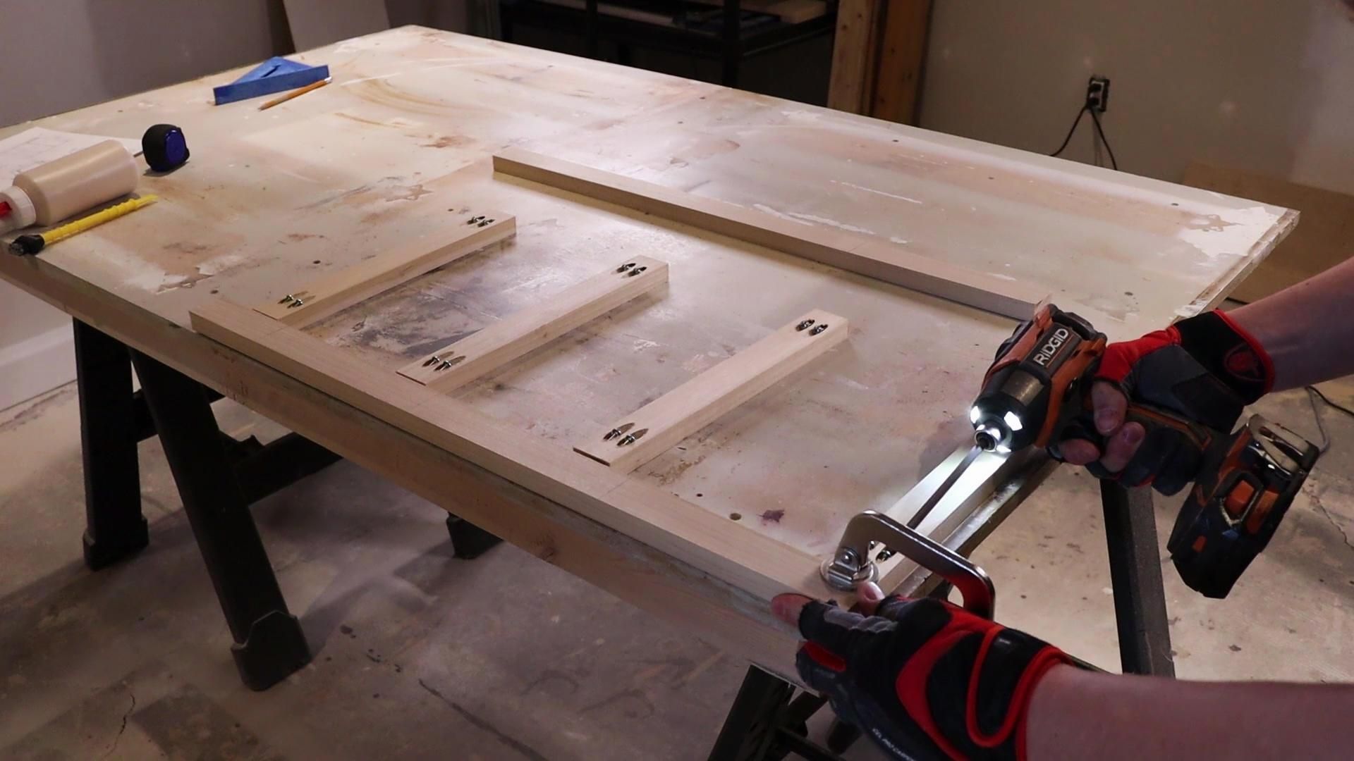DIY Computer Desk | Cable Management, Storage, LED's : 13 Steps (with ...