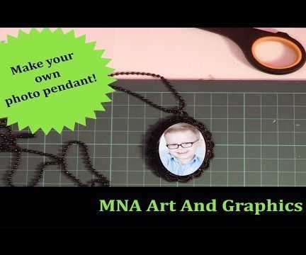 How to make your own photo necklace 
