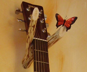 Guitar Wall Mount / Hanger -free, Quick and Dirty