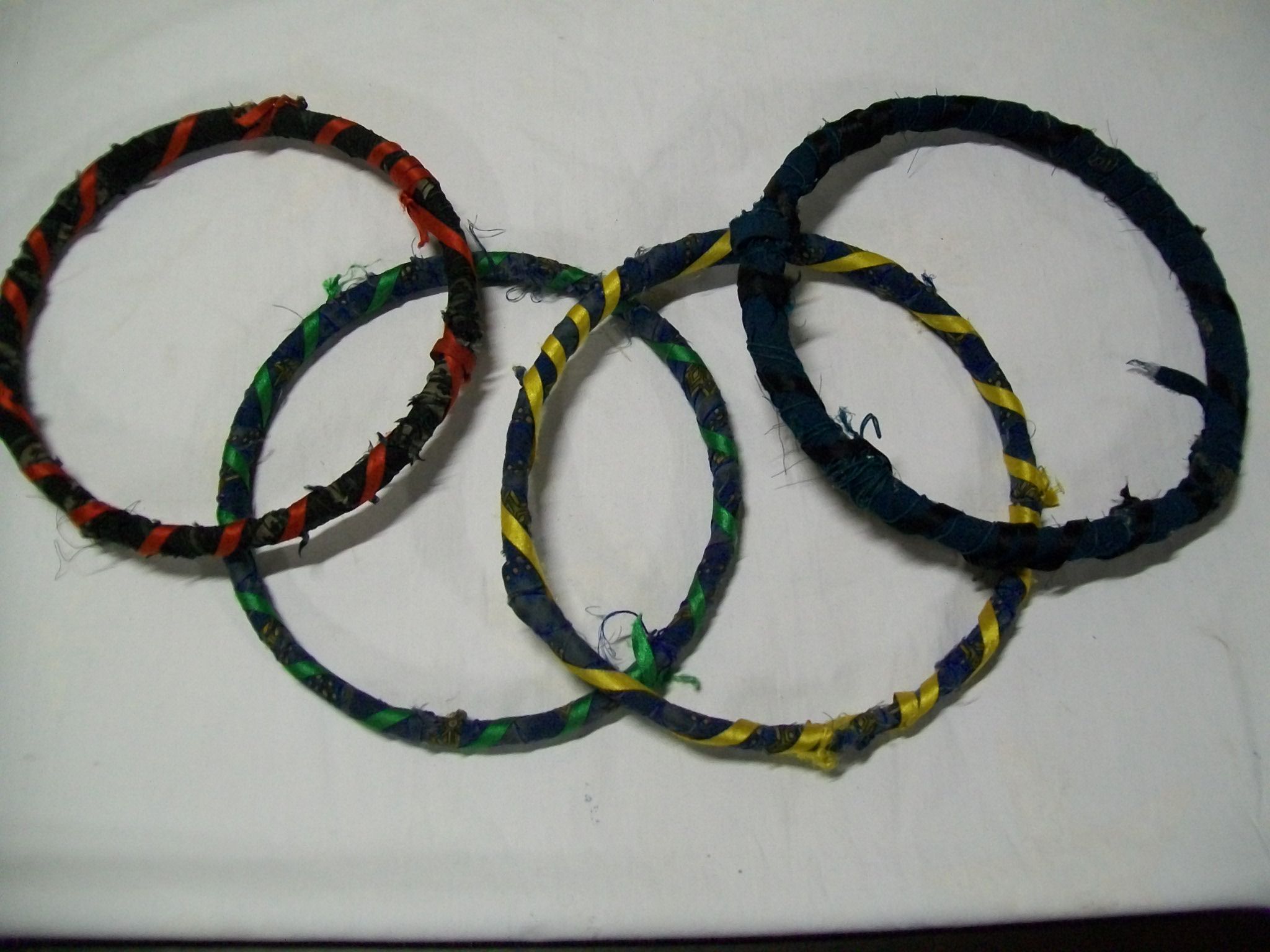 Homemade Juggling Rings
