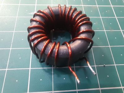 Coil (L-C Filter Setup):