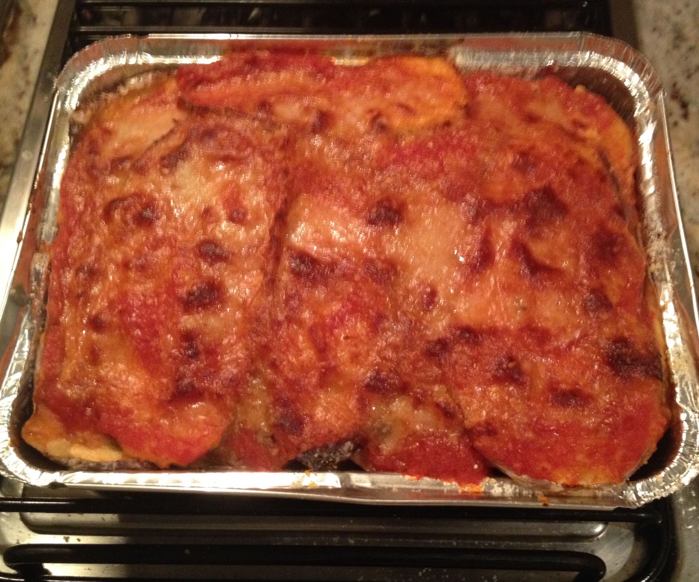 Parmigiana di melanzane (Eggplant Parmigiana)