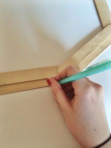 Outline the Shape Onto a Large Piece of Paper