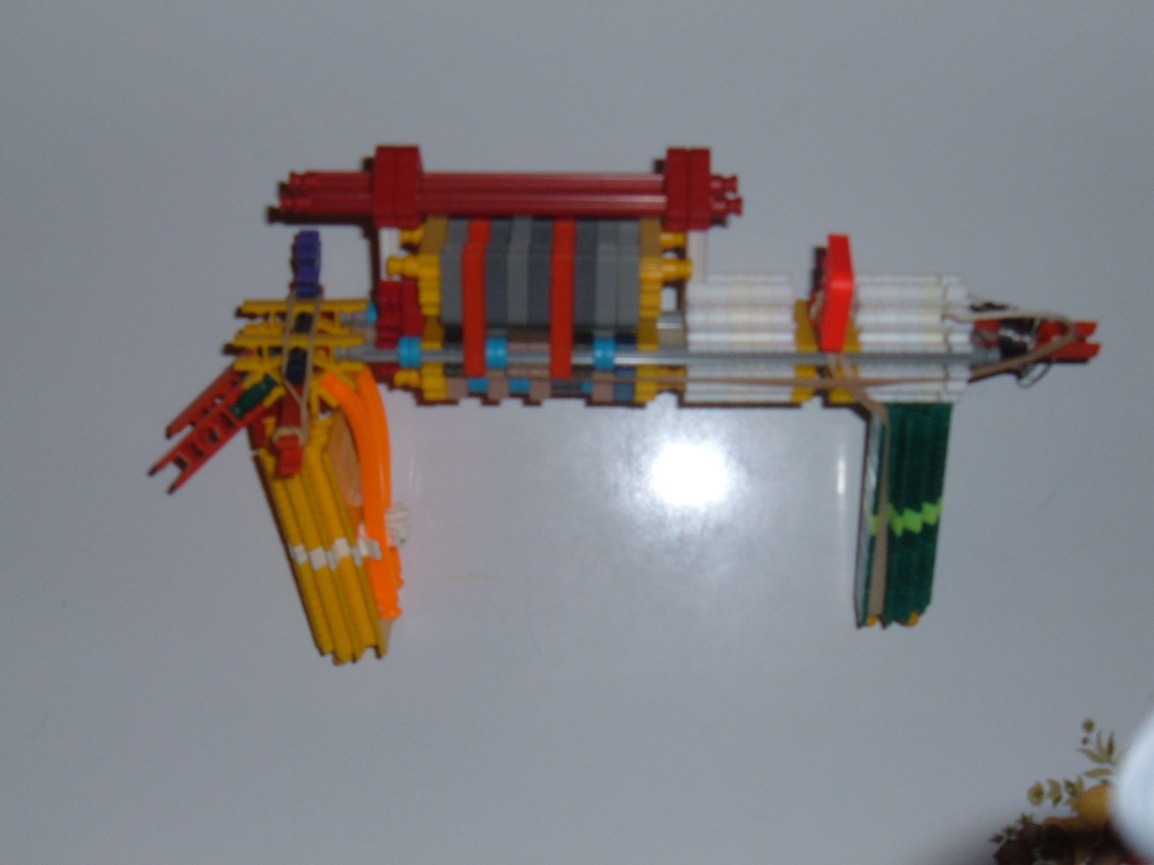 Mega-Pudge K'nex Assault Rifle