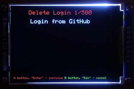 Delete Login