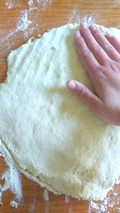 Forming the Biscuits...