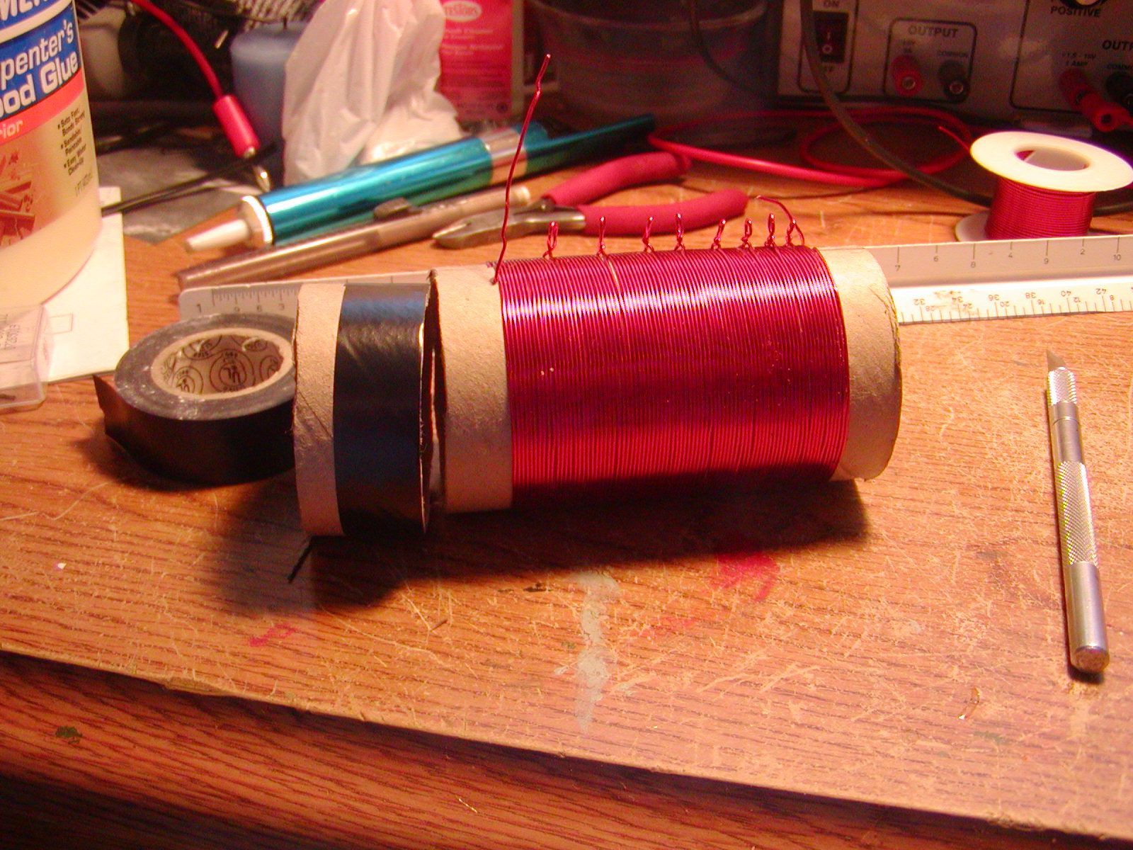 Crystal Radio Coil Winding