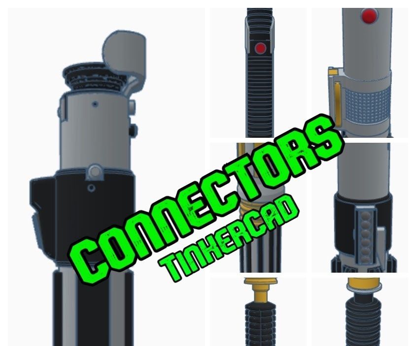 Star Wars Lightsabers- TinkerCad