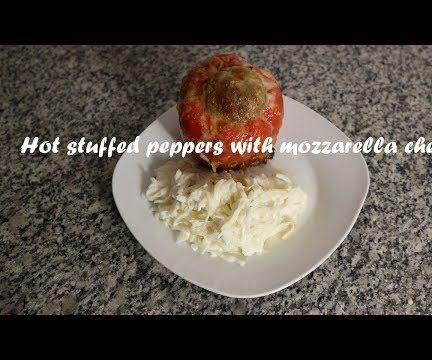 Hot Stuffed Peppers With Mozzarella Cheese Recipe