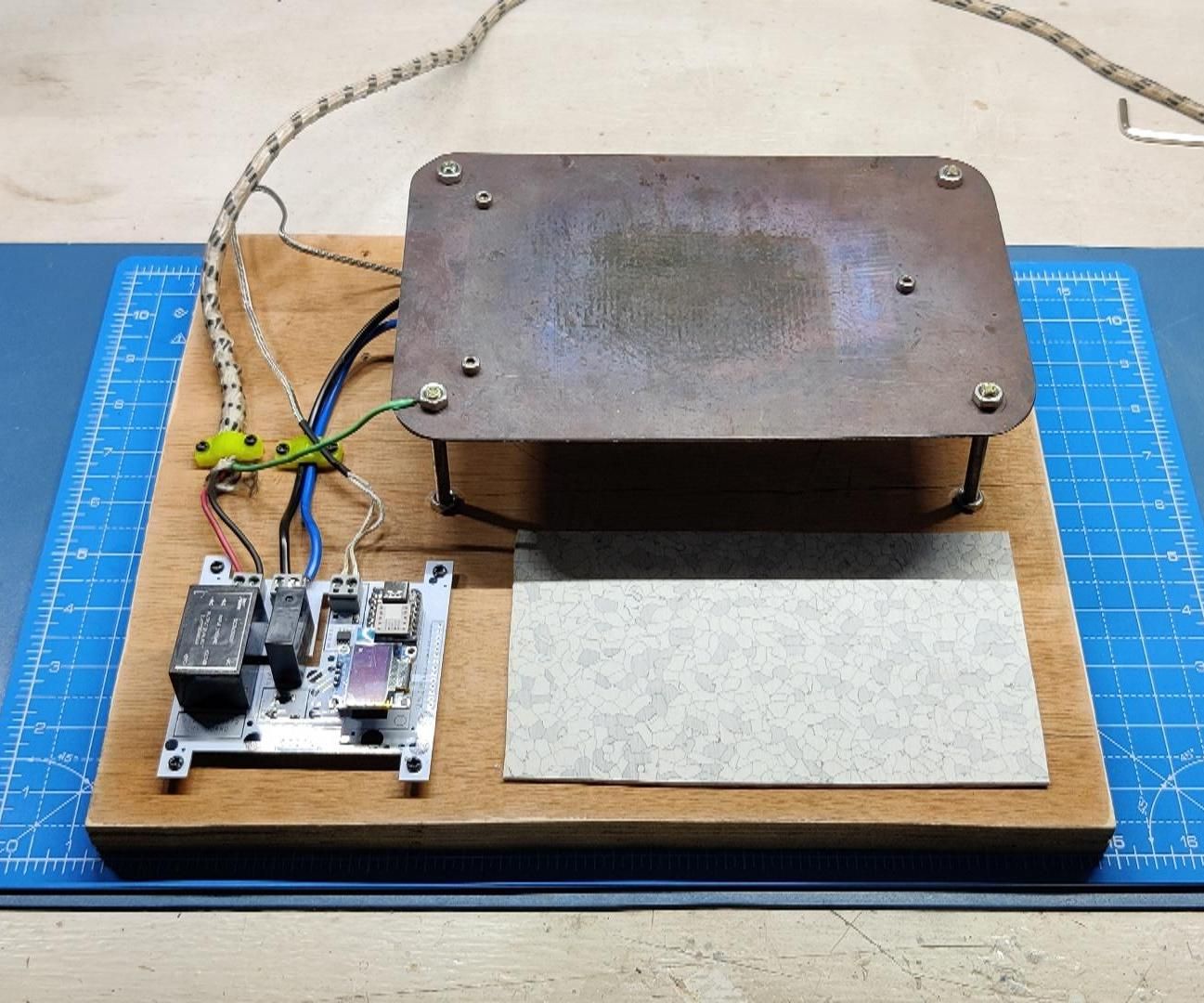 Makeshift Reflow Hotplate